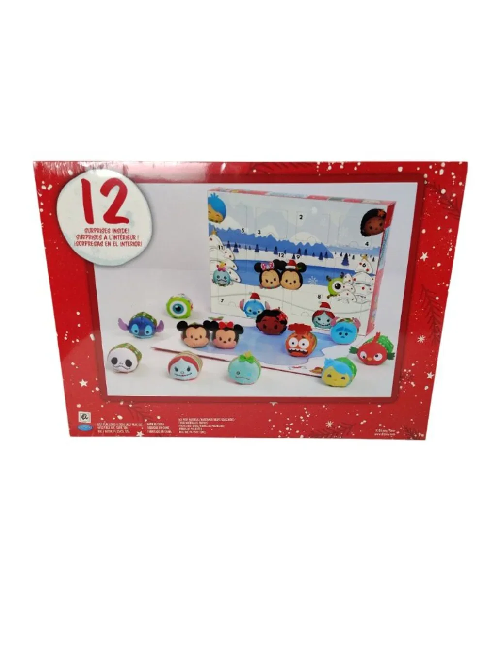 Disney Tsum Tsum 12-Day Countdown Advent Calendar With Surprise Figures